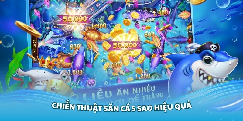 Nắm vững các chiến thuật săn cá 5 sao hiệu quả