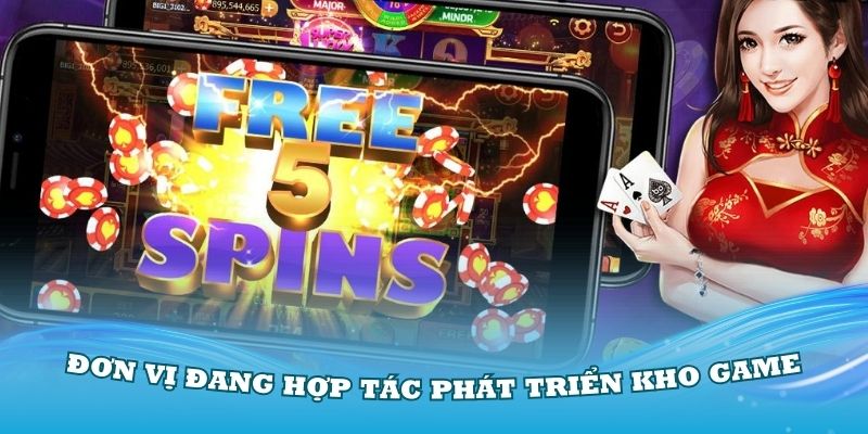 Các đơn vị đang hợp tác phát triển kho game tại 789Bet